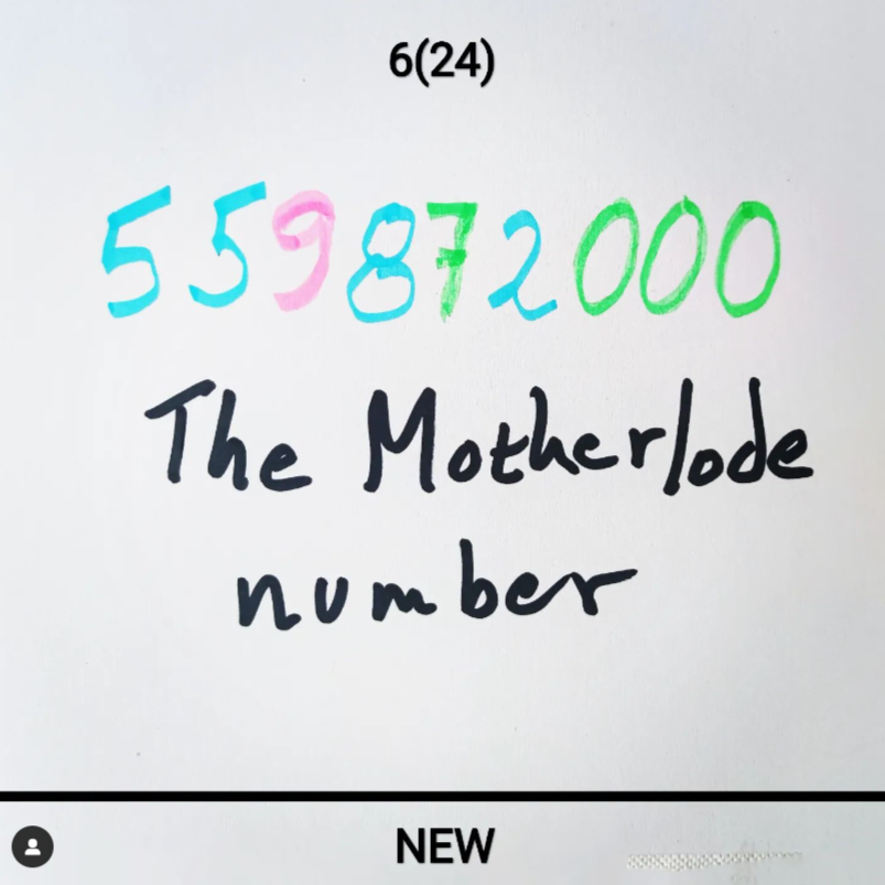 559,872,000 The Motherlode number