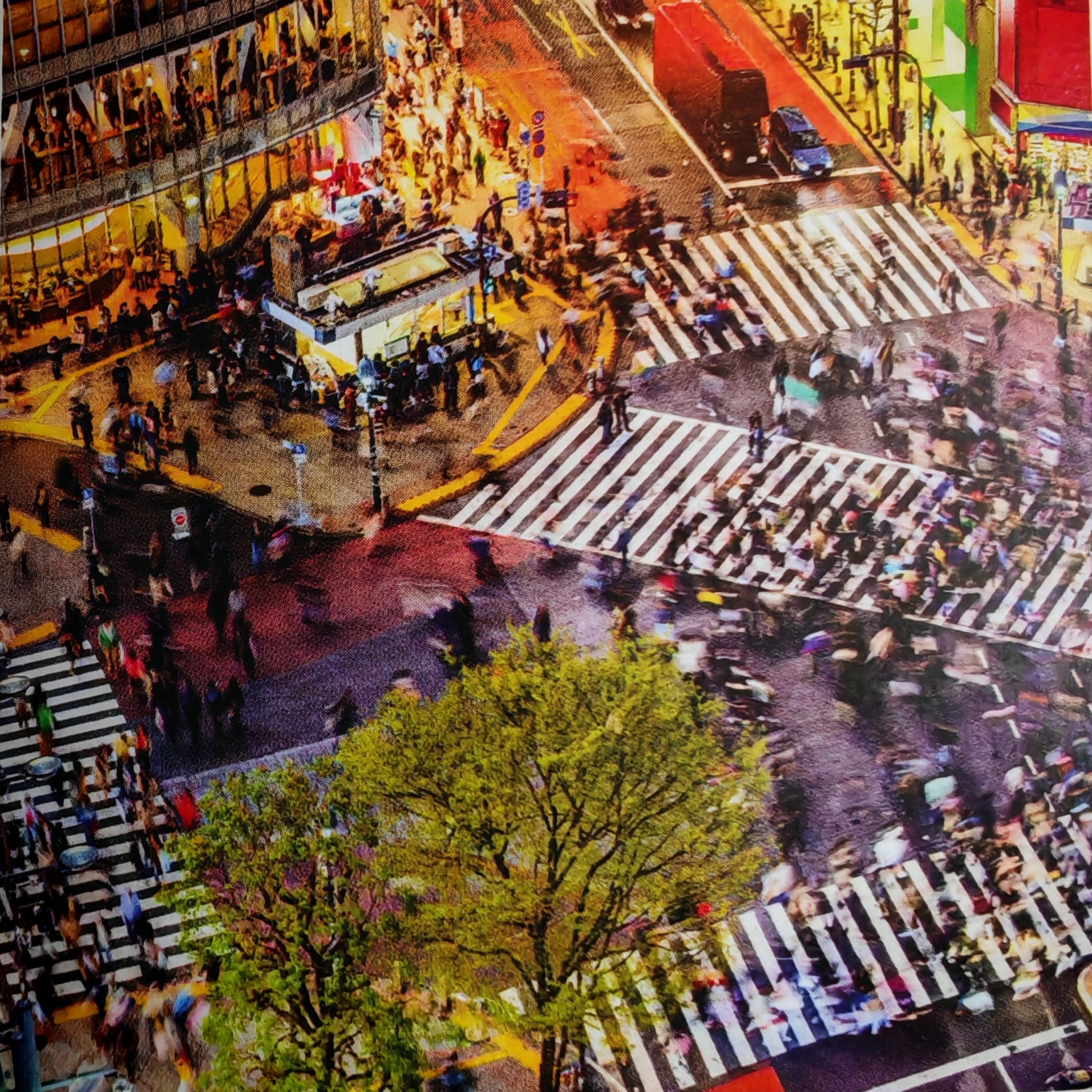 Japan pedestrian crosswalks