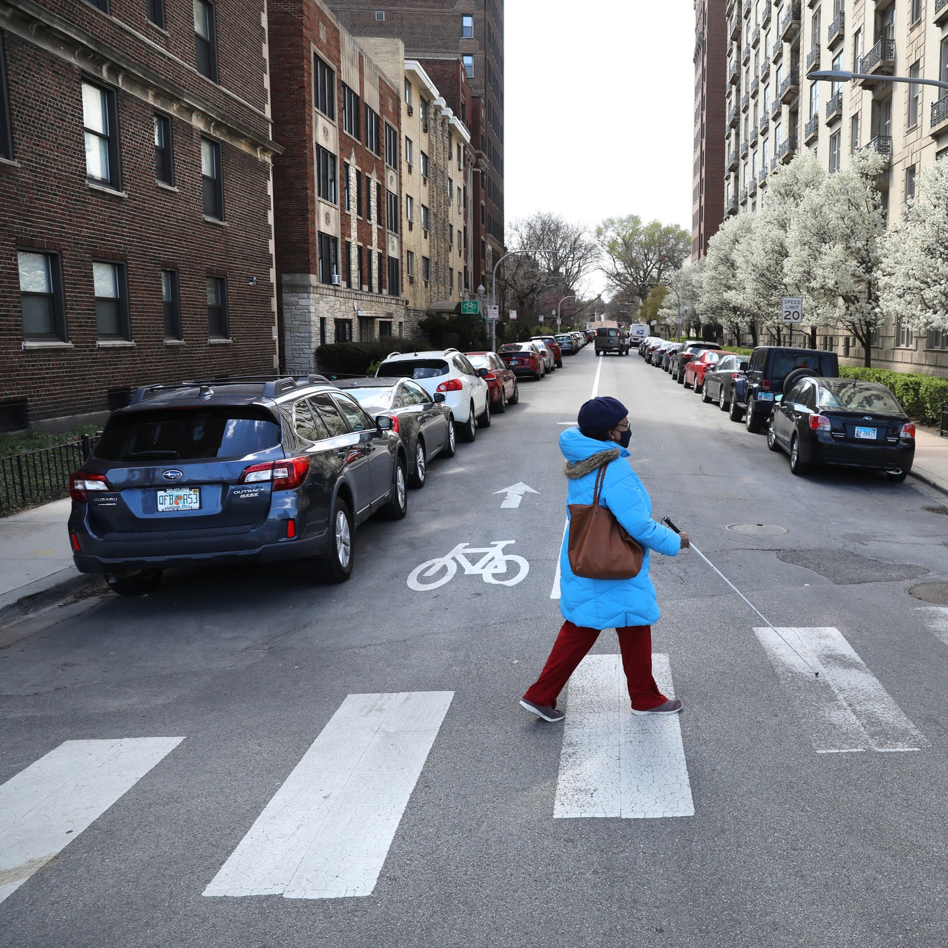 US pedestrian crosswalks